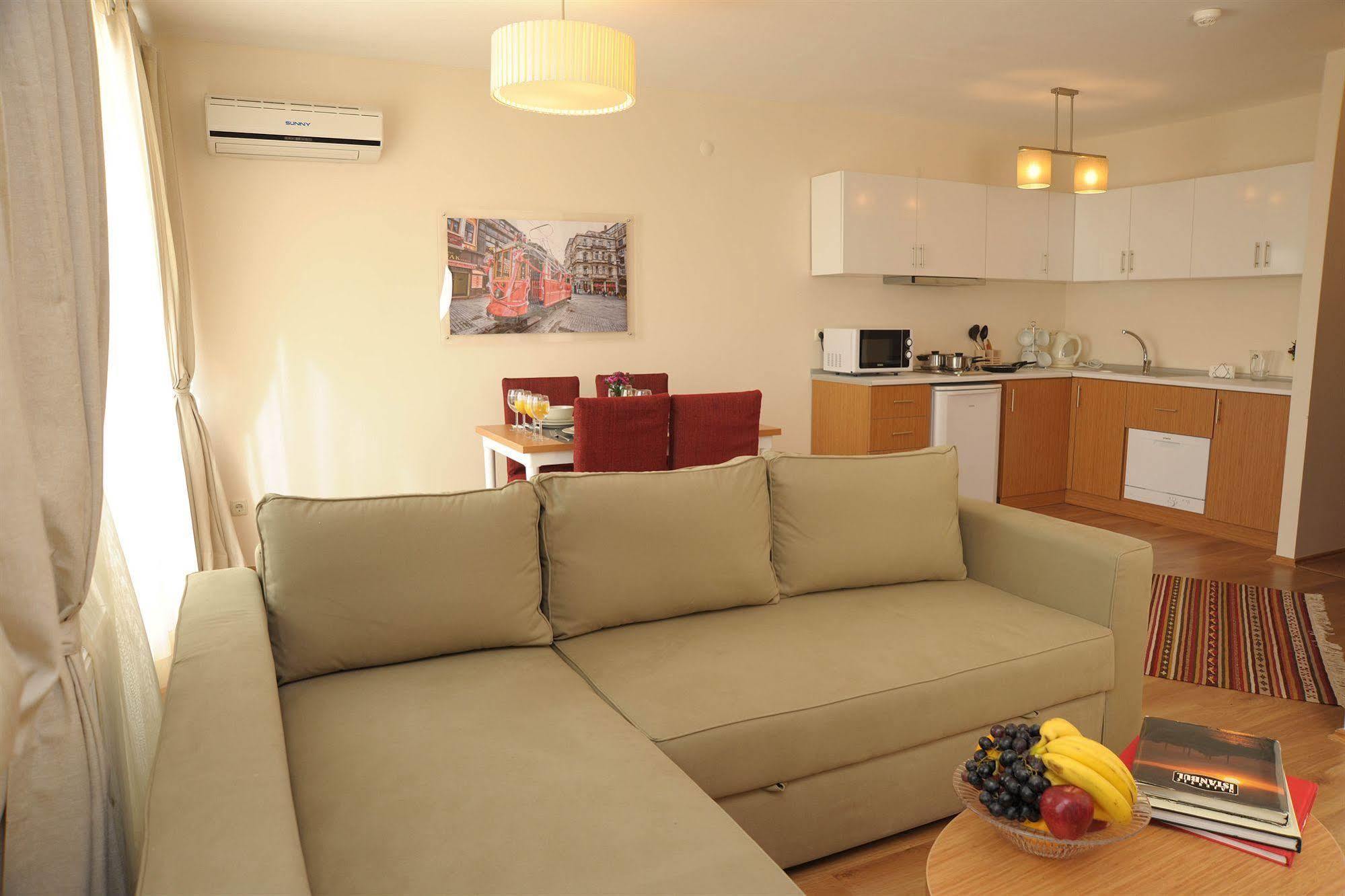 Three Apples Taksim Residence 伊斯坦布尔 外观 照片